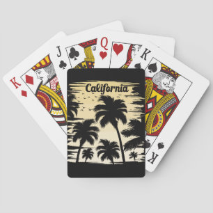 California Palm Tree Spielkarten