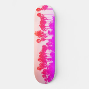 California Palms Skateboard Sunset FARBE