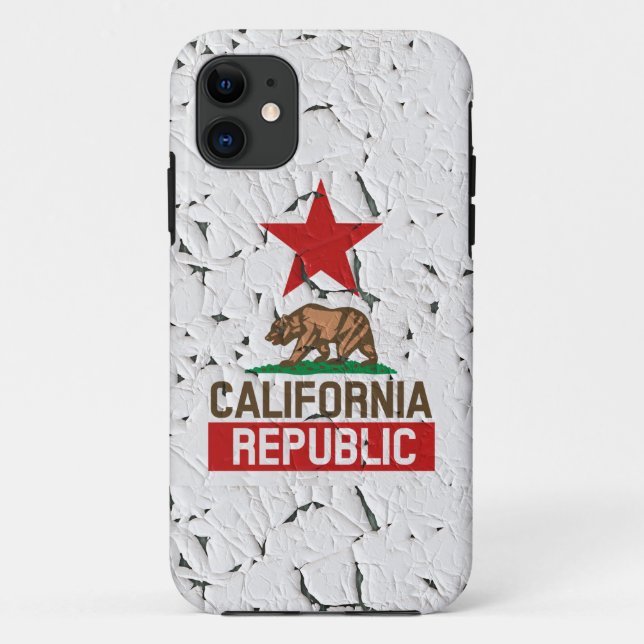 California Peeling Paint Style Case-Mate iPhone Hülle (Rückseite)