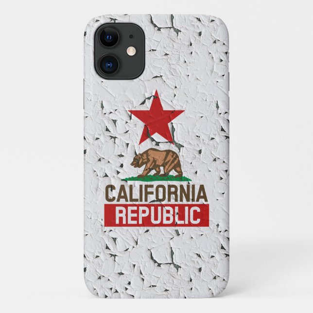 California Peeling Paint Style Case-Mate iPhone Hülle (Rückseite)