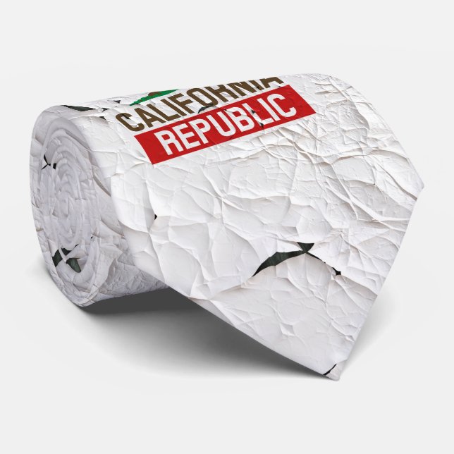 California Peeling Paint Style Krawatte (Gerollt)
