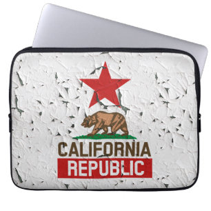 California Peeling Paint Style Laptopschutzhülle