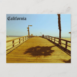 California Pier Postkarte