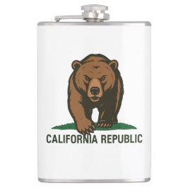 California Pillar Candle Flachmann