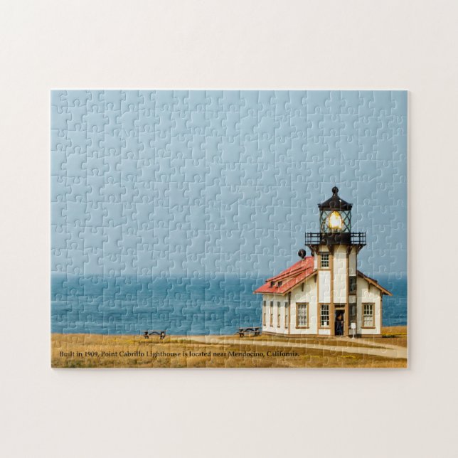 California Point Cabrillo Lighthouse Puzzle (Horizontal)