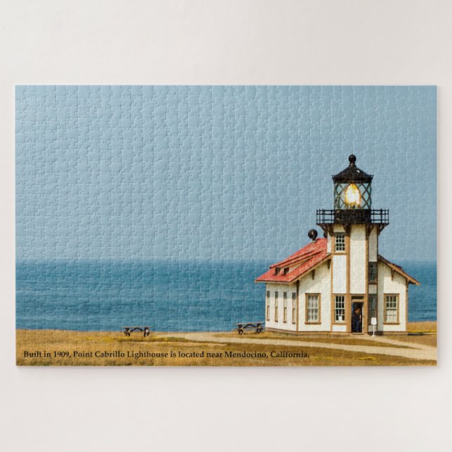 California Point Cabrillo Lighthouse Puzzle (Horizontal)