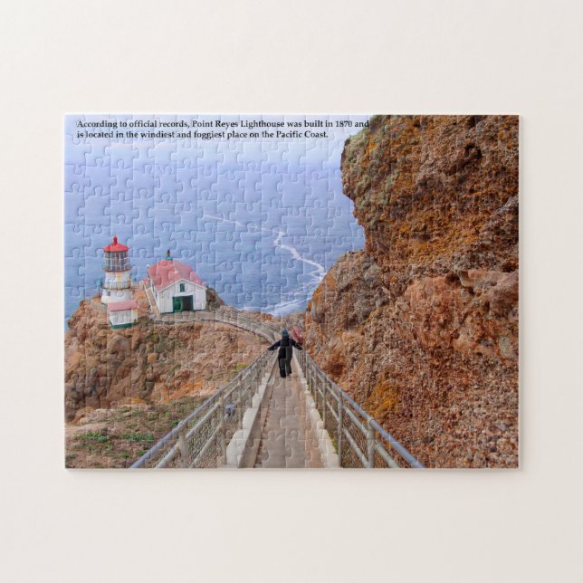 California Point Reyes Lighthouse Puzzle (Horizontal)