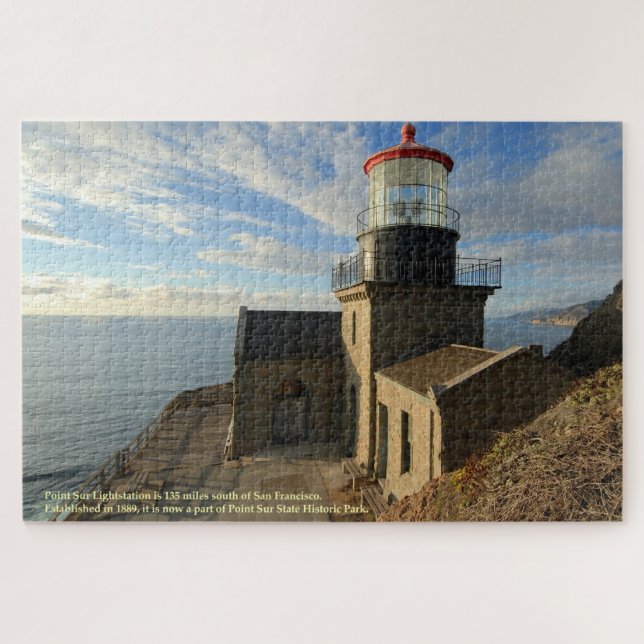 California Point Sur Lightstation Puzzle (Horizontal)