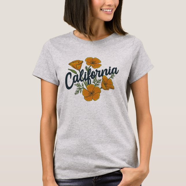 California Poppies T-Shirt (Vorderseite)