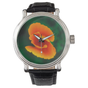 California Poppy Armbanduhr