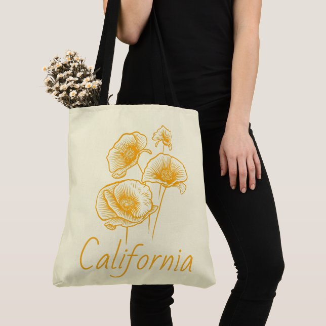 California Poppy Crossbody, Tote Bag (Von Nahem)