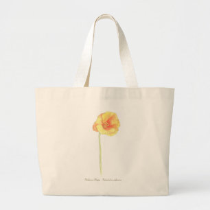 California Poppy Jumbo Stoffbeutel