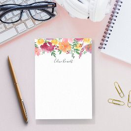 California Poppy Personalisiert Post-it Klebezettel