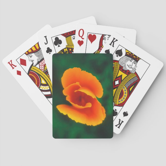 California Poppy Spielkarten (Rückseite)