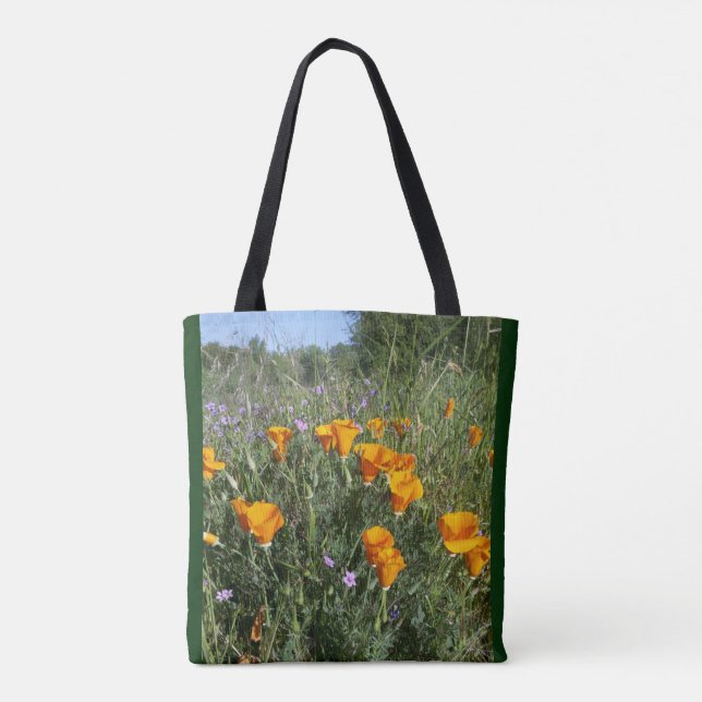 California Poppy Tasche (Rückseite)