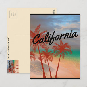 California Postcard Postkarte