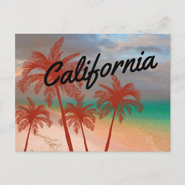 California Postcard Postkarte (Vorderseite)