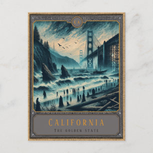 California   Postkarte Gothic Art