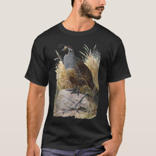 California Quail - CA Quail Vogelbeobachter Shirt