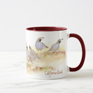 California Quail Tasse