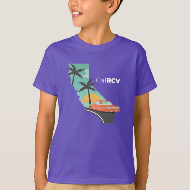 California + RCV Youth T - Shirt (Vorderseite)