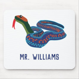 California Red Sided Garter Snake Personalisiert Mousepad