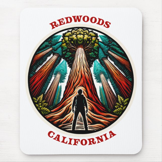 California Redwoods Mousepad (Vorne)