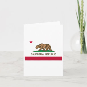 California Republic Flag Patriotic Staat Travel Us Karte