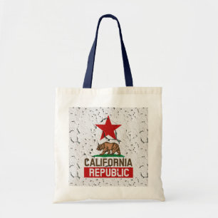 California Republic Peeling Paint Decor Tragetasche