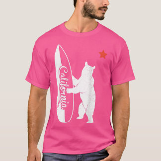 California Republic Surf Bear Shirt Vintag Cali