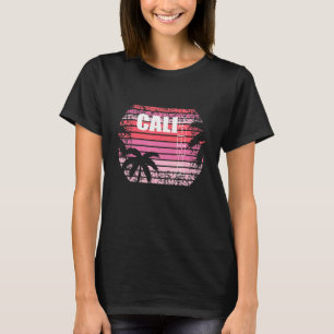 California Retro Style Ca Usa 70er 80er T-Shirt