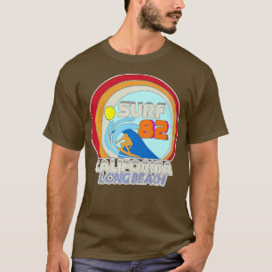 California Retro Surf Vintager 80er Surfer Surfing T-Shirt