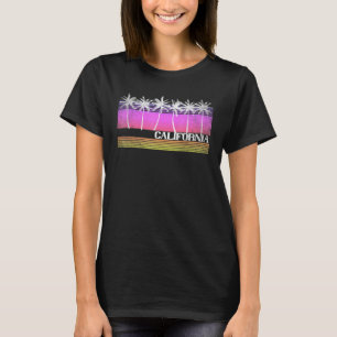California Retro Vintag Beach Surf Sunset 70er 80e T-Shirt