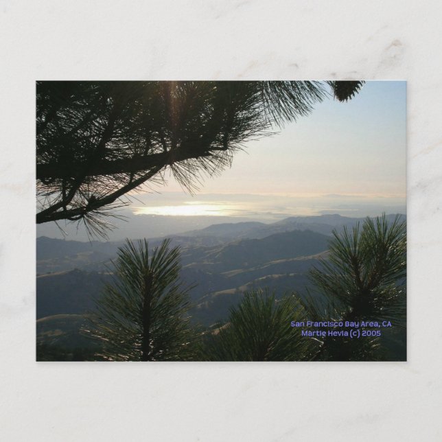 California Seasons - SF Bay Area - Postcard Postkarte (Vorderseite)