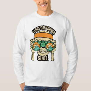 California Shirt CA Staat Bear T - Shirt Soft und