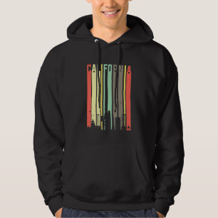 California Skyline City Pride Zuhause Liebe Vintag Hoodie