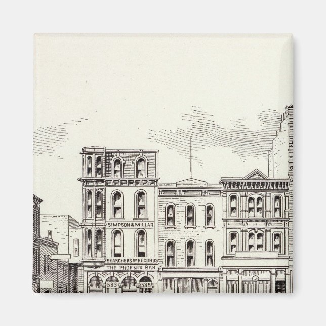California South side Webb und Kearny Magnet (Vorne)