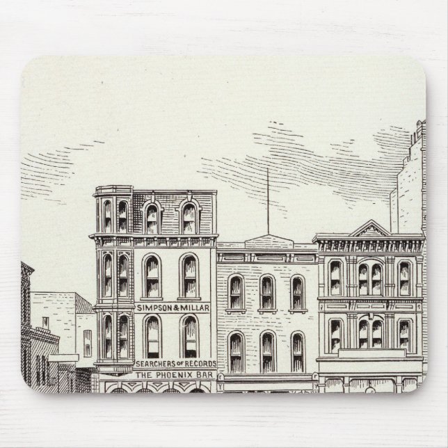 California South Side Webb und Kearny Mousepad (Vorne)