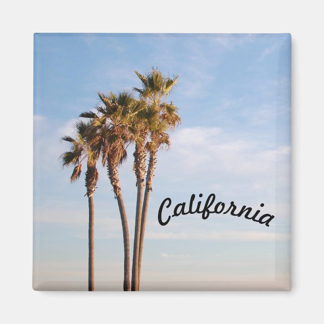 California Souvenir Magnet (Vorne)