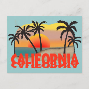California Souvenir Postkarte
