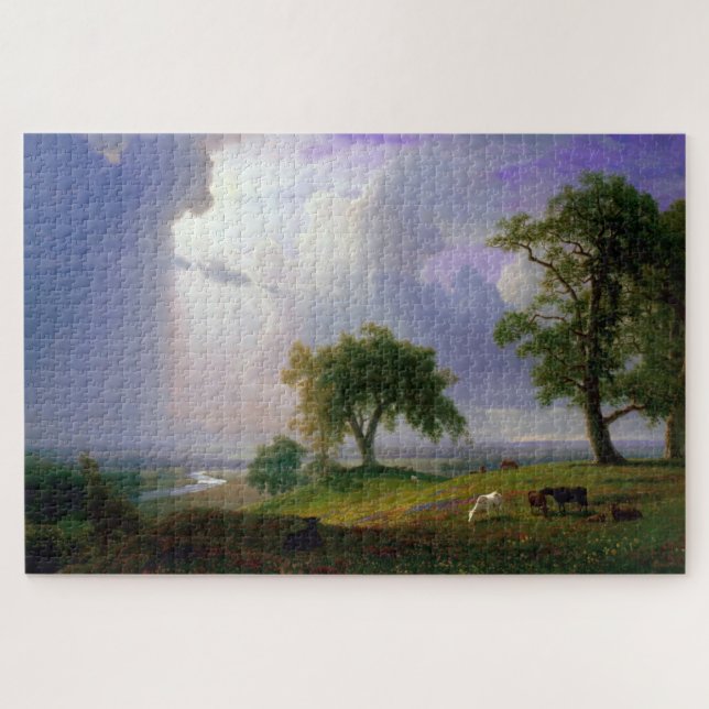 California Spring, Albert Bierstadt Puzzle (Horizontal)