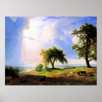 California Spring, Gemälde von Albert Bierstadt