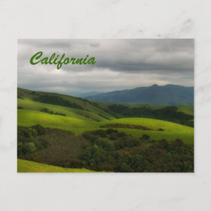 California Spring Panorama Postkarte