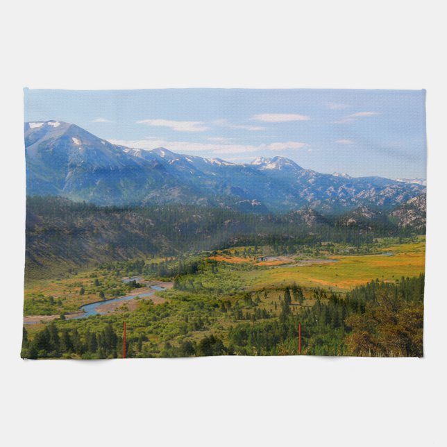 California SR 108 Sonora Pass Handtuch (Horizontal)