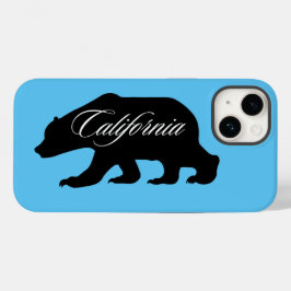 California Staat Bear Blue Case-Mate iPhone 14 Hülle