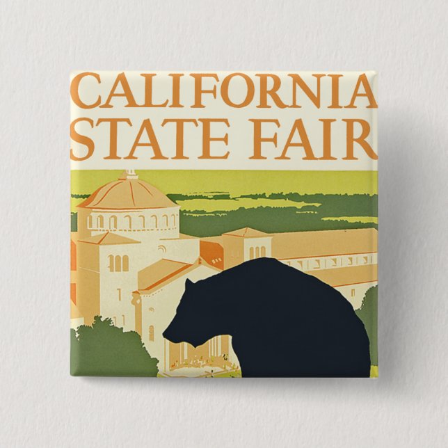 California Staat Fair Button (Vorderseite)