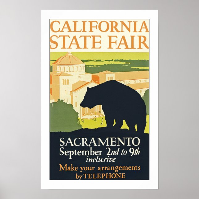 California Staat Fair Poster (Vorne)