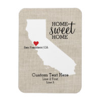 California Staat Liebe Zuhause Sweet Zuhause Custo