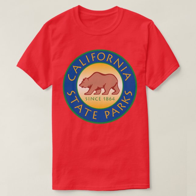 California Staat Parks T-Shirt (Design vorne)