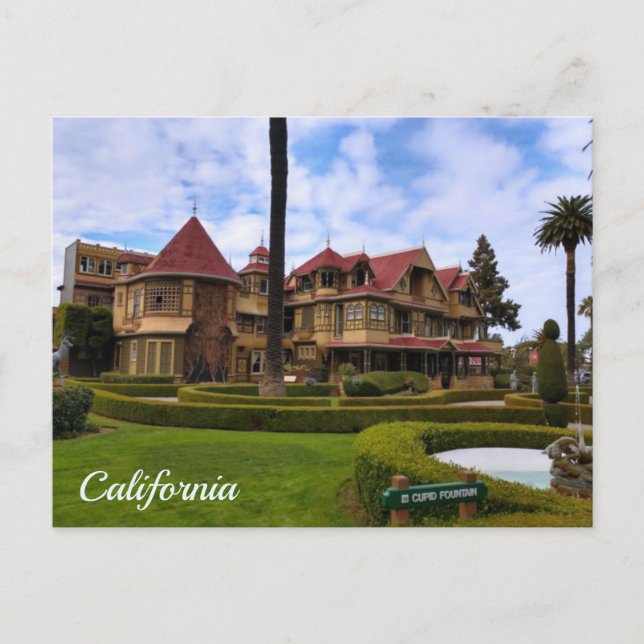 California Staat Postkarte (Vorderseite)